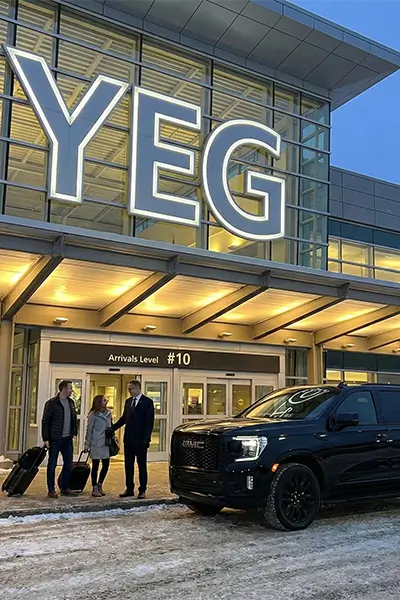 Reliable Edmonton airport black car service to and from YEG