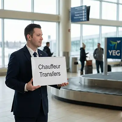 Frequently asked questions about YEG airport transfers and chauffeur services in Edmonton