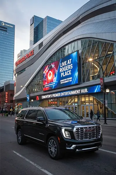 Luxury event transportation in Edmonton